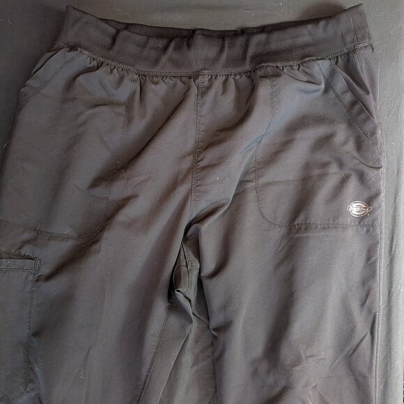 Dickies Dynamix Men's Natural Rise Jogger Scrub Pants - Black - XL - Picture 1 of 8